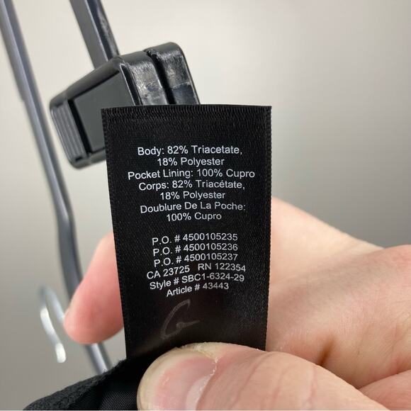 NWT BABATON Cohen Pant Cropped Mid Rise Pleated Trouser Black 8 Aritzia - Picture 9 of 9